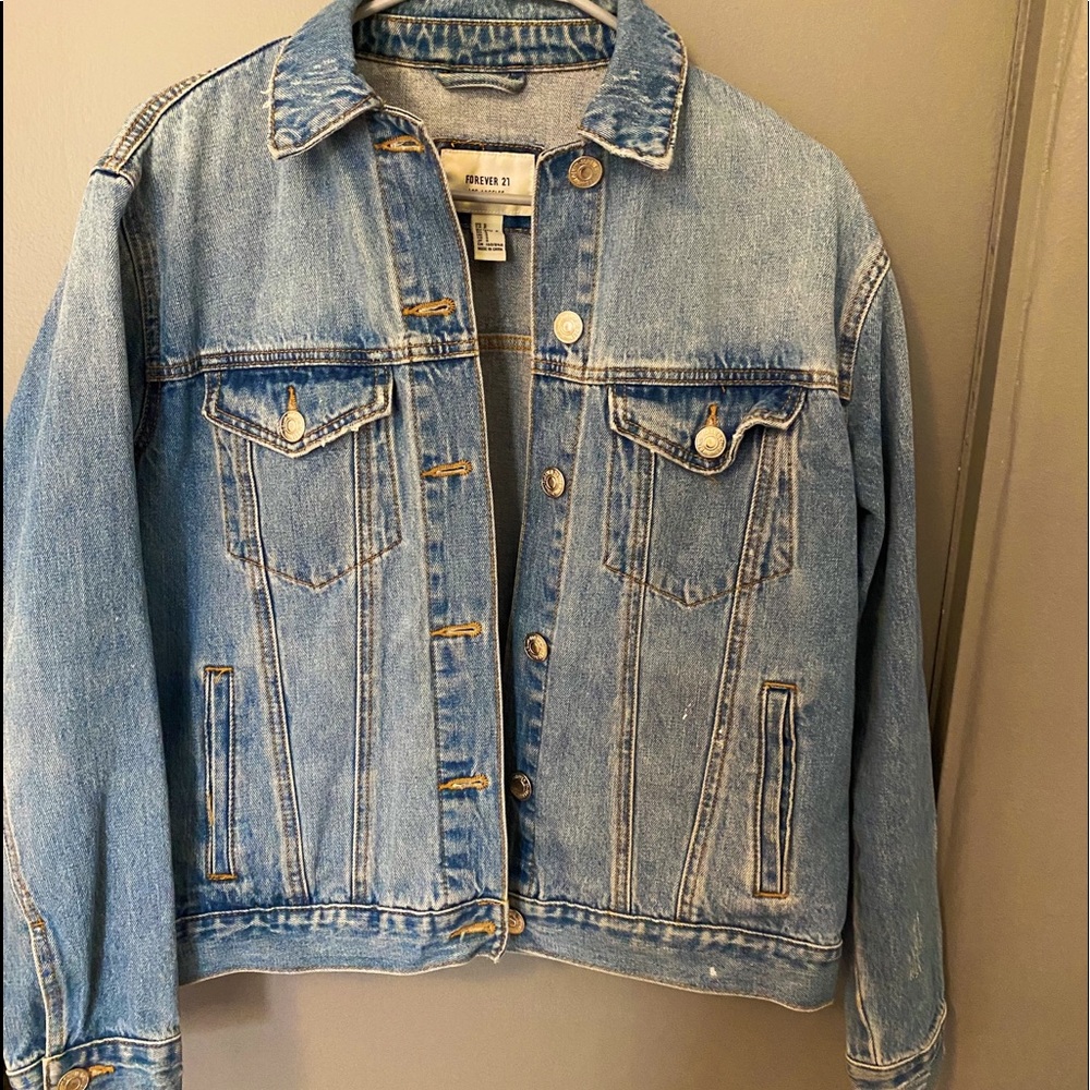 forever 21 denim jacket